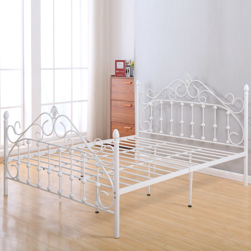 Apartment bed iron bed