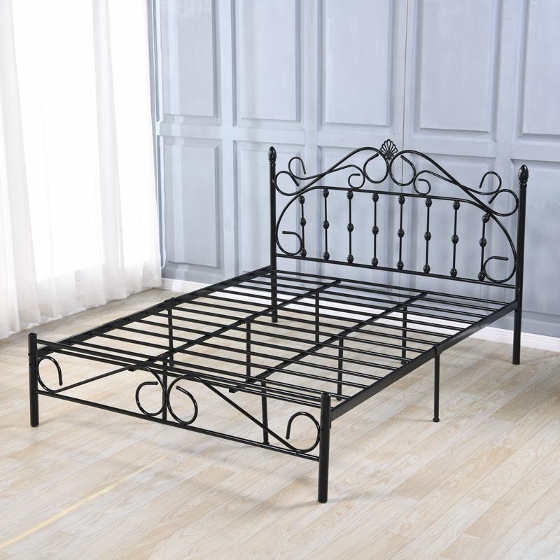 Apartment bed iron bed