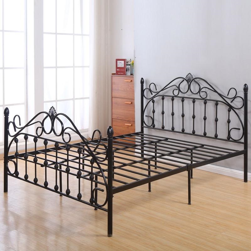 Apartment bed iron bed
