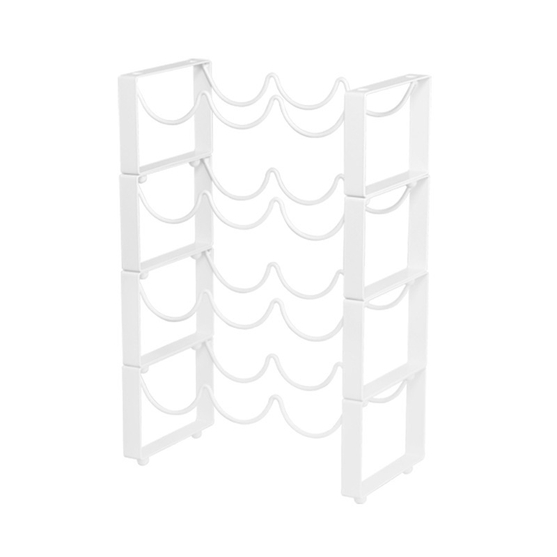 Metal wine rack decoration